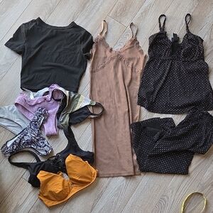 Mixed Clothing Bundle XXS XS swim Bikinis Pjs Dress